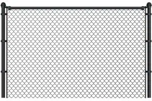 Black Chain Link Fence